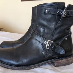 UGG Moto Boots black size 10